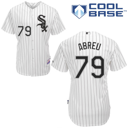 Jose Abreu #79 MLB Jersey-Chicago White Sox Men's Authentic Home White Cool Base Baseball Jersey